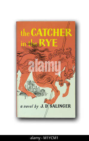 Il giovane Holden da J. D. Salinger paperback Foto stock - Alamy