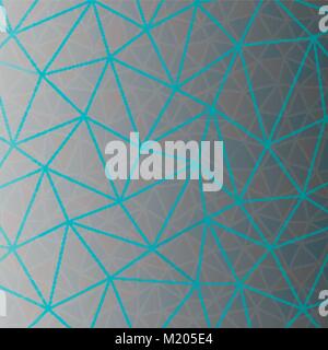 Modello di forma triangolare per il tuo business design in toni di grigio. Illustrazione Vettoriale