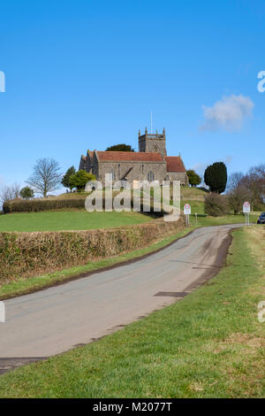 ST ARILDA LA CHIESA OLDBURY on Severn. Foto Stock