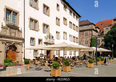 Schillerplatz, Stoccarda, Baden-Wuerttemberg, Deutschland, Germania, Europa Foto Stock