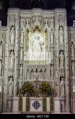 Alta alterare, la Cattedrale Nazionale di Washington, 3101 Wisconsin Avenue NW, Washington DC Foto Stock