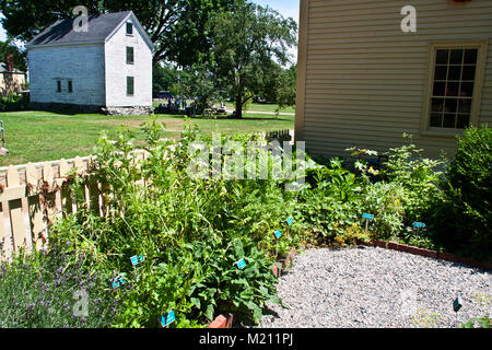 Questa immagine è stata scattata a Strawbery Banke Museum a Portsmouth, New Hampshire, Stati Uniti d'America. Il musum è una raccolta del XVII, XVIII e XIX secolo , Foto Stock