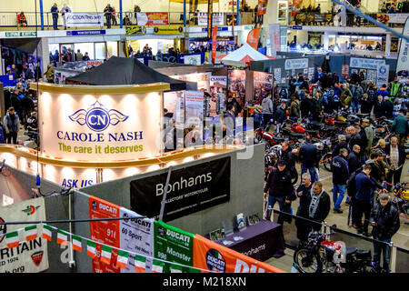 Xxxviii Carole Nash Bristol Classic Bike Show al bagno e West showground Shepton Mallet Somerset England Regno Unito Foto Stock