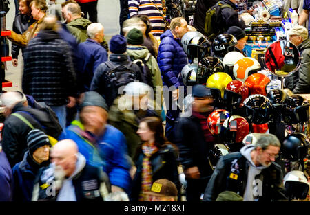 Xxxviii Carole Nash Bristol Classic Bike Show al bagno e West showground Shepton Mallet Somerset England Regno Unito Foto Stock