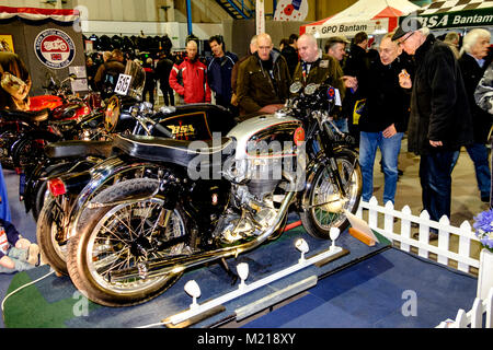 Xxxviii Carole Nash Bristol Classic Bike Show al bagno e West showground Shepton Mallet Somerset England Regno Unito Foto Stock