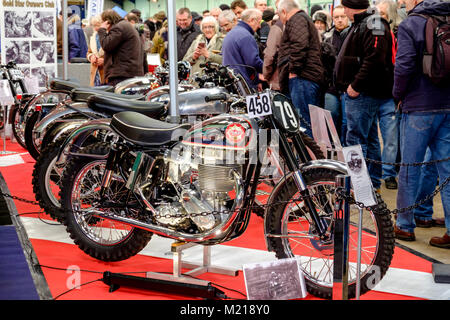 Xxxviii Carole Nash Bristol Classic Bike Show al bagno e West showground Shepton Mallet Somerset England Regno Unito Foto Stock