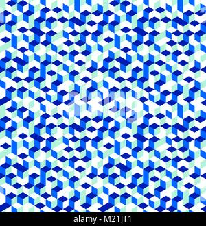 Cubi modello senza giunture Illustrazione Vettoriale