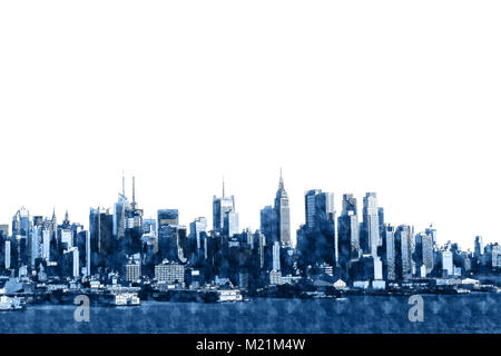 Manhattan visto dal New Jersey - a modo tuo Foto Stock