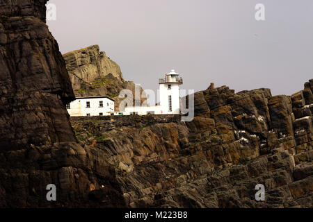 Vecchio faro di Skellig Michael, Irlanda ( Wild Atlantic modo ) Foto Stock