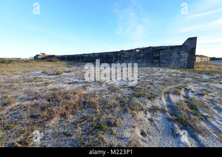 Una guerra civile americana fortezza in Pensacola. Foto Stock