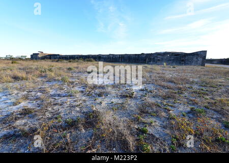 Una guerra civile americana fortezza in Pensacola. Foto Stock