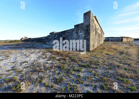 Una guerra civile americana fortezza in Pensacola. Foto Stock