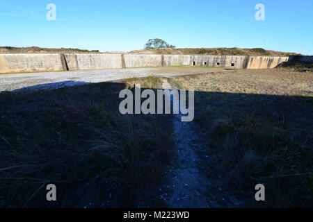 Una guerra civile americana fortezza in Pensacola. Foto Stock