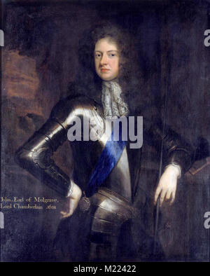 John Sheffield (1648 - 1721), primo duca di Buckingham e Normanby Foto Stock