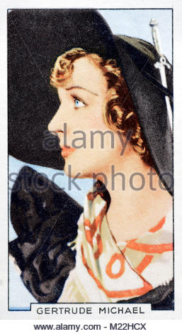 L'attrice americana Gertrude Michael 1911 - 1964 Foto Stock