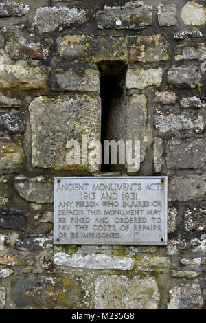 A Pensford village lock-up Foto Stock