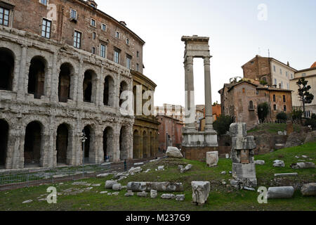 Teatro di Marcello in Roma, Italia Foto Stock