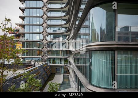 520 West 28th Street, New York Chelsea. Architettura di Zaha Hadid Foto Stock