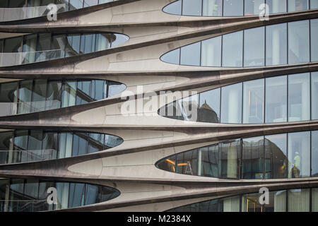 520 West 28th Street, New York Chelsea. Architettura di Zaha Hadid Foto Stock