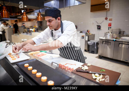 Cosmo ristorante buffet internazionale di Deansgate Manchester Foto Stock