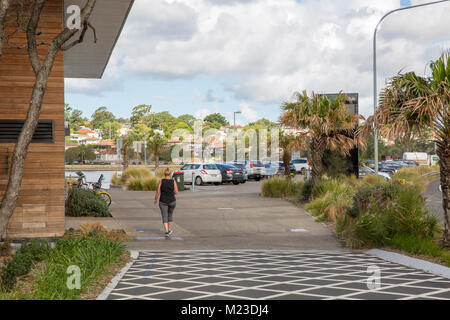 L'UTS Haberfield club di canottaggio a Sydney sulle rive del fiume Parramatta,Haberfield,Sydney , Australia Foto Stock