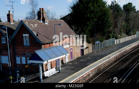 Redbridge stazione ferroviaria, Redbridge, Southampton, Inghilterra, Regno Unito. Foto Stock