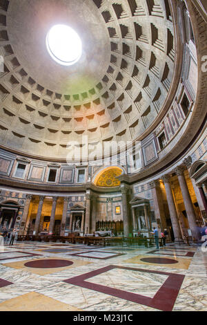 Pantheon a Roma, Italia Foto Stock
