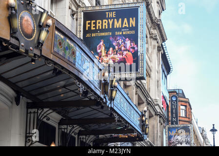 Il traghettatore di anime al Gielgud Theatre London,UK. Foto Stock