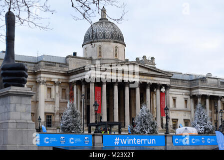 Cancer Research UK 10K Inverno correre a Londra Foto Stock