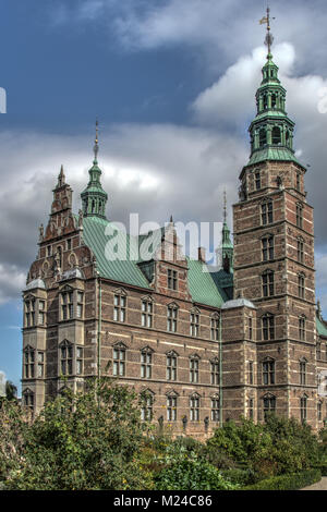Il Castello di Rosenborg Copenhagen DANIMARCA Foto Stock