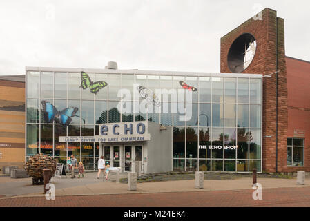 ECHO Leahy centro per il lago Champlain Burlington VT Foto Stock