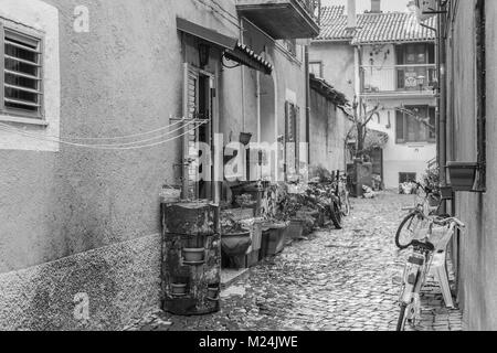 Documentazione fotografica di Pescasseroli, Abruzzo, Italia. Ottobre 13, 2017 Foto Stock