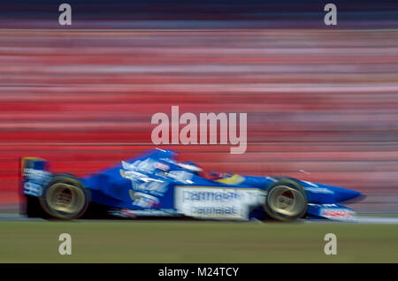 Pedro Diniz, (BRA) Ligier-Mugen-Honda, GP di Germania 1996, Hockeneim Foto Stock