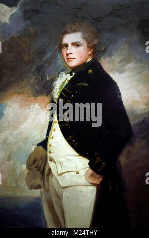 Sir John Orde 1785 George Romney 1734-1802 Regno Unito, Inghilterra, inglese britannico, Gran Bretagna, Foto Stock