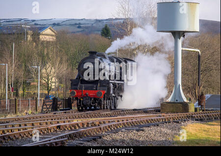 Nero 5 45212 a Lancaster, Lancashire, Regno Unito Foto Stock