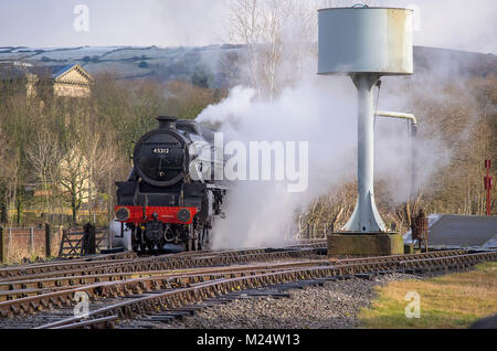 Nero 5 45212 a Lancaster, Lancashire, Regno Unito Foto Stock