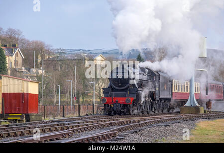 Nero 5 45212 a Lancaster, Lancashire, Regno Unito Foto Stock