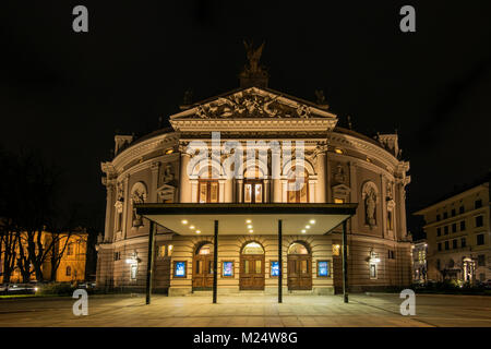 Lubiana Teatro Nazionale Sloveno di Opera e Balletto, Lubiana, Slovenia Foto Stock