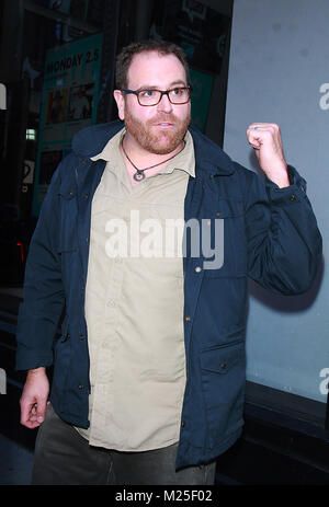 NEW YORK, NY Febbraio 05: Josh Gates a costruire serie per promuovere la nuova stagione di spedizione sconosciuto in New York City il 5 febbraio 2018. Credito: RW/MediaPunch Foto Stock