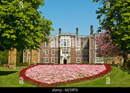 Mansion giacobino Charlton House nel Royal Borough of Greenwich nel Sud Est di Londra. Foto Stock