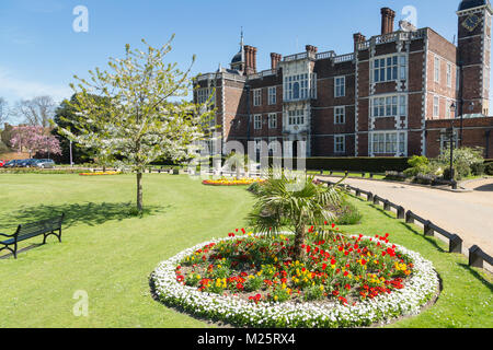 Mansion giacobino Charlton House nel Royal Borough of Greenwich nel Sud Est di Londra. Foto Stock