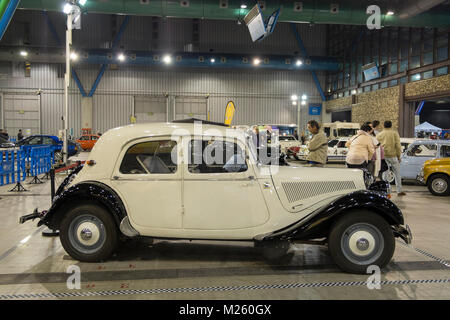 Citroën Avant trazione. Retrò Málaga 2018. Foto Stock