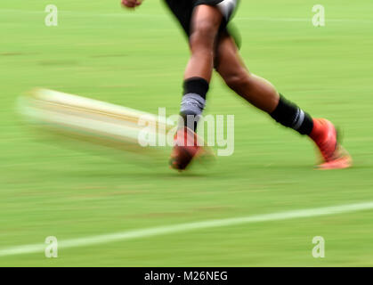 Partita di calcio tra Bangu e Vasco, match di Rio de Janeiro città foto campionato con lo scopo di velocità appositamente Foto Stock