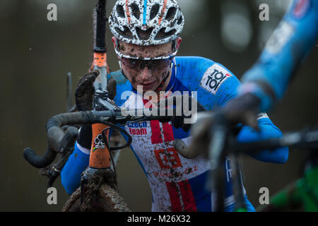 Michael Boros, 2018 UCI CICLOCROSS CAMPIONATI DEL MONDO Foto Stock