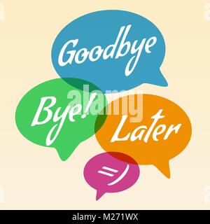 Illustrazione Vettoriale - disegnata a mano discorso bolla. Impostare con il testo g Illustrazione Vettoriale