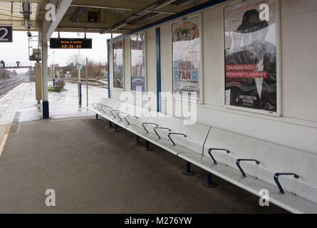 Europa, Regno Unito, Inghilterra, Surrey, stazione ferroviaria Foto Stock