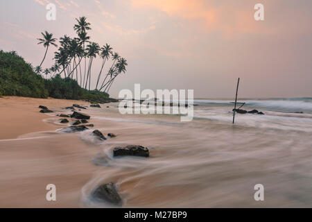 Koggala Beach, Galle, Sri Lanka, Asia Foto Stock