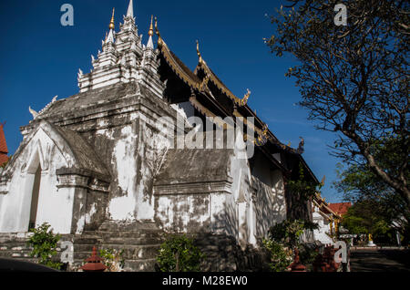 Wat Prasart Chiangmai Thailandia,vecchio tempio a Chiangmai Thailandia Foto Stock