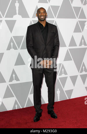 Beverly Hills, CA, Stati Uniti d'America. 5 febbraio, 2018. 05 Febbraio 2018 - Los Angeles, California - Kobe Bryant. Novantesimo annuale di Oscar nomination per il pranzo presso il Beverly Hilton Hotel di Beverly Hills. Photo credit: AdMedia Credito: AdMedia/ZUMA filo/Alamy Live News Foto Stock