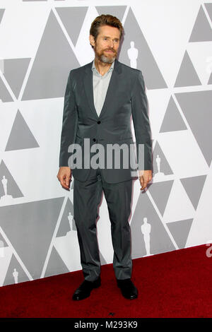 Beverly Hills, CA, Stati Uniti d'America. 5 febbraio, 2018. 05 Febbraio 2018 - Los Angeles, California - Willem Dafoe. Novantesimo annuale di Oscar nomination per il pranzo presso il Beverly Hilton Hotel di Beverly Hills. Photo credit: AdMedia Credito: AdMedia/ZUMA filo/Alamy Live News Foto Stock